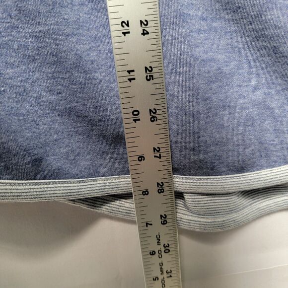Tommy Bahama Slate Blue Sweatshirt Sun Fade Flipside 1/2 Zip Women's Size M - Picture 6 of 7